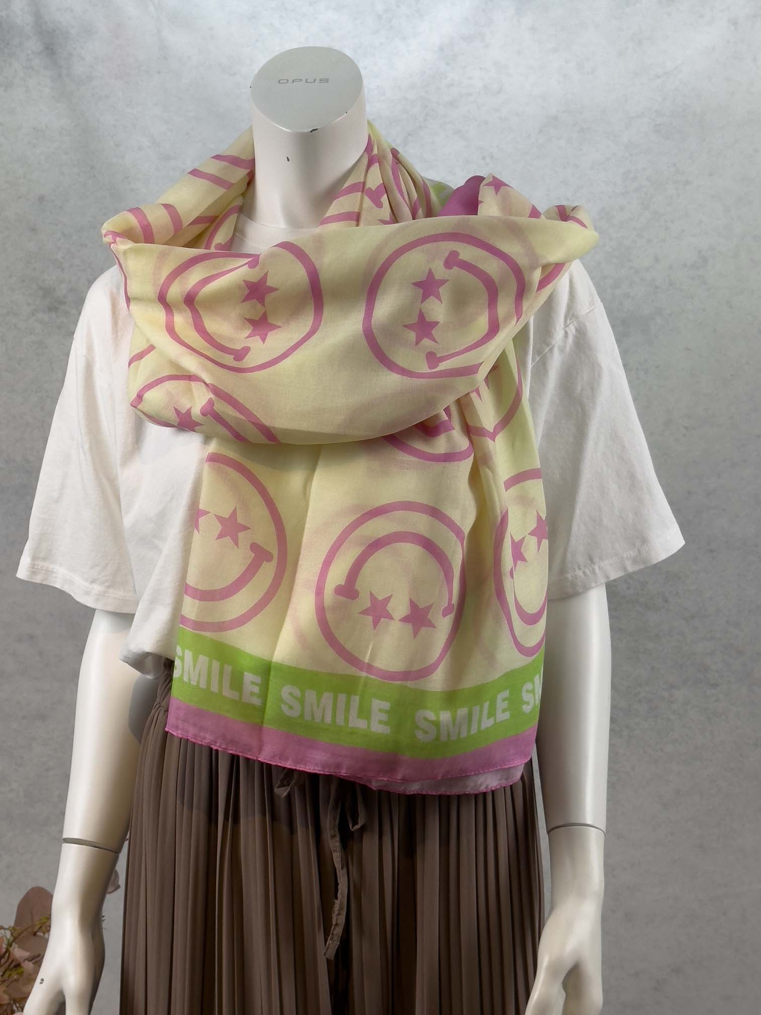 Schal "Smiley Day"